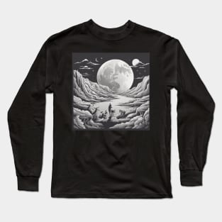 Full moon Long Sleeve T-Shirt